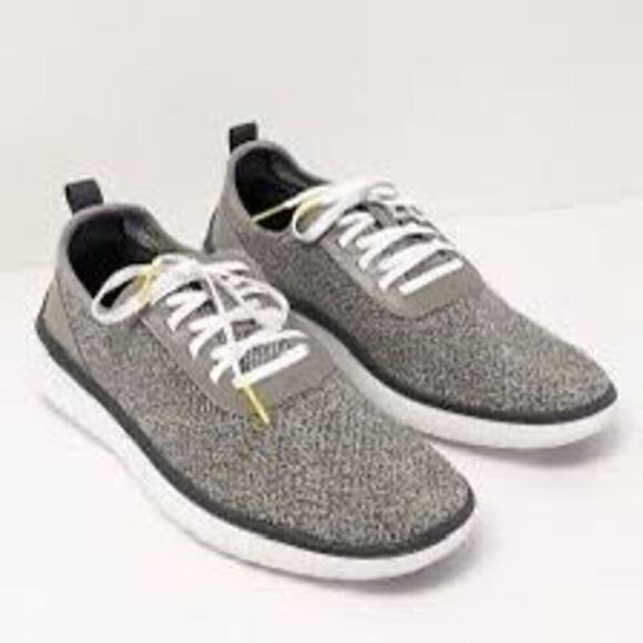 Cole Haan Men's Size 11 ZeroGrand Stitch Lite Sneaker Gray Tweed Casual Shoe - Picture 1 of 16